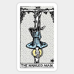 Modern Tarot Print 12 - The Hanged Man Sticker